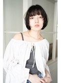 シンプルなニュアンスワンカールボブ・・・HINATA