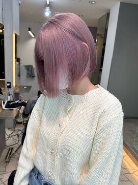 ラピステン 福岡天神 大名店(Lapis) 担当_原島/エクステ/レイヤー/ブリーチ/髪質改善/ブリーチなし