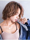 【ROJITHA原宿表参道】ニュアンスレイヤー×ミルクティベージュ