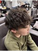 ナチュラルカール×くせ毛風キッズパーママッシュ小学生中学生