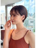 ショートカットショートヘアコンパクトショートボブ丸みショート