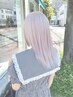 【ブリーチ込み】当店リタッチ＋カット＋導入ケア超音波トリートメント