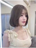 韓国/韓国風/ボブ/池袋/髪質改善