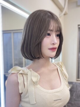 テン バイ アンブルリュクス 池袋(teN +by ambleluxe) 韓国/韓国風/ボブ/池袋/髪質改善