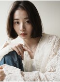 大人ボブ外ハネボブ美髪のススメワイドバング