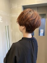 フレーム なんば店(FRAME) ▽マッシュショート×ピンクカラー