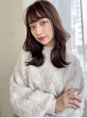 【DAIKI】　アッシュベージュワンホンレイヤー