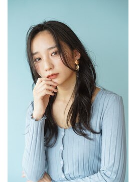 ルフュージュ バイ プロデュース 相模大野店(Refuge by Produce) 暗髪/レイヤーカット/長めバング