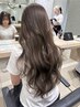 ブリーチなしダブルカラー+カット+髪質改善トリートメント◇室岡限定◇