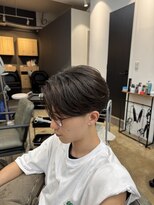 アロー 船橋店(AROH)&nbsp;MEN’S HAIR/サーフカール/刈り上げセンターパート/船橋