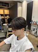 MEN’S HAIR/サーフカール/刈り上げセンターパート/船橋