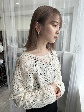 カラ ヘアーサロン(Kala Hair Salon) ハイライトバレイヤージュダブルカラーケアブリーチ20代30代40代