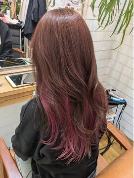 カンシャル(Kanshall) ロング、 インナーカラー