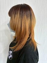 ヴァンカウンシル 清須店(VANCOUNCIL)&nbsp;グラデーション風バレイヤージュ/レイヤーカット