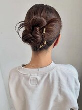 ヘアリラクゼーションリノ (Hair Relaxation Lino) 結婚式ヘアアレンジ×カチモリ