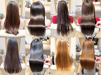 ルセット(Re:cette)の写真/極上の髪質改善メニューで美髪矯正♪こだわりの薬剤で、髪の芯から髪を補修しながらダメージレスに艶髪に☆