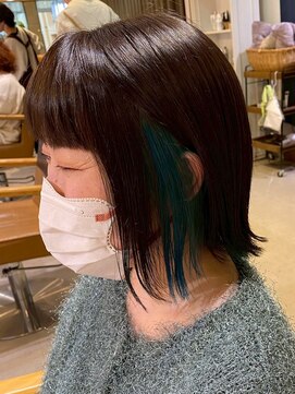 デュースヘア(DEUCE HAIR) レイヤーカットショートボブショートカット顔周りカット韓国30代