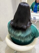 アプリ 南浦和(appri)&nbsp;グラデーションカラー/ケアブリーチ/ミントグリーン/南浦和
