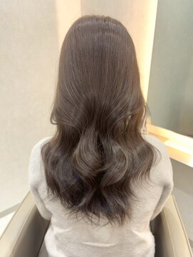 ジーナ  札幌大通(Zina) 美髪＊オリーブグレージュ＊艶髪カール＊Zina札幌大通