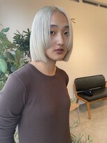 ギャザー 豊橋(Gather) ケアブリーチで叶えるナチュラルなハイトーンカラー