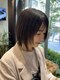 モザミ(MOZAMI)の写真/【茅ヶ崎】ぷつっとミニボブやレイヤーカットに◆顔まわりの似合わせとおくれ毛でダブルカラー映え小顔★
