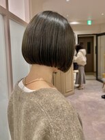 フレーム ヘア ルーム 天王寺駅前店(FRAME hair room) 首にフィットするボブ
