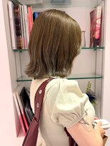 ビビディ バビディ ブー 河原町三条店(Bibbidi.bobbidi.boo)&nbsp;☆オリーブカラー/オリーブベージュ/レイヤーボブ/ボブカット
