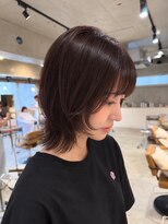 ラボヌールヘアーパルフェ 大宮西口店(La Bonheur hair parfait)&nbsp;(土井)顔周りレイヤー×ナチュラルウルフ