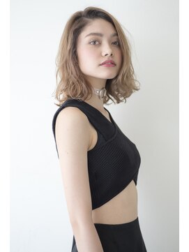 ワン 茅ヶ崎(ONE002) おしゃれロングボブ！【ONE002　茅ヶ崎】