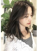 ガリカ(Gallica kinshicho)&nbsp;ダークグレージュ インナーカラー × midium