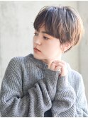 大人かわいい小顔ワンレン{エアリーショート/ミニマムボブ/ボブ}