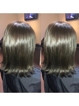 ループヘアー(LOOP HAIR) 切りっぱなしボブ