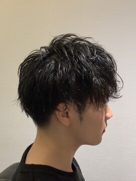 クローバー(CLOVER) 束感マッシュショートパーマ