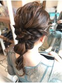 ゆるふわ編み下ろしヘア【ヘアアレンジ 立川/立川南/八王子】