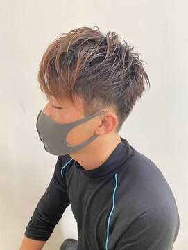 コワファースト 大分(COIFF1RST) メンズ、刈り上げショート