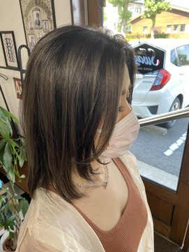 ヘアーデザインサロン スワッグ(Hair design salon SWAG) 中明度バレイヤージュ