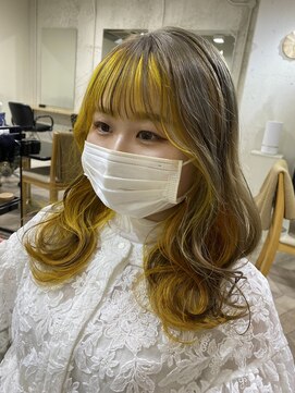 エル(EL by green) 《tomi》フェイスフレーミング×レモンイエロー