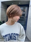 【ロンドカスティーヨ】20代30代/束感丸みショート