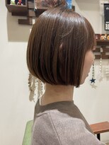 ヘアー アトリエ ココ(hair atelier COCO)&nbsp;柔らかくまとまるボブスタイル