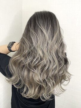 ユートピア(U topia) バレイヤージュ/シルバーカラー/ラベンダーカラー