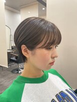 リミットバイアフィナー 大宮店(limit by Afinar)&nbsp;ニュアンスマッシュショート×ココアブラウン