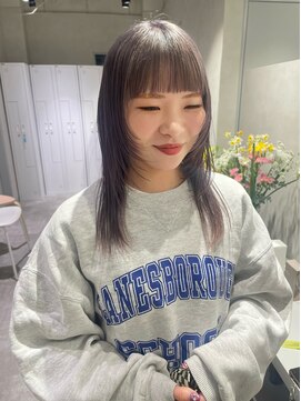 キートス(Kiitos) ほんのりラベンダーが可愛い/レイヤーカット