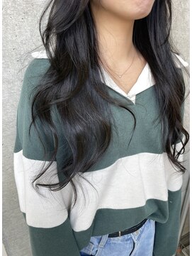 パッシュ(PASH) ロングレイヤー/ダークアッシュカラー