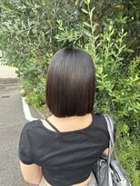 サバ ヘアー スペース(SABA hair space) ストレートボブ