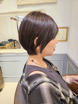 ネオリーブアイム 横浜西口店(Neolive aim) まとまりショートボブ【横浜】