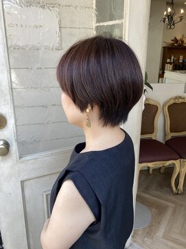 シェノン 赤羽店(CHAINON) 髪が多い方向けのショートヘア30代40代ヘアカタログ