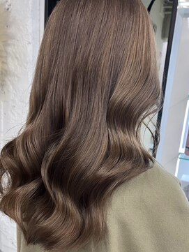 リア(riah) ブリーチなしダブルカラーレイヤーカット韓国ヘア