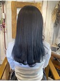 黒髪ストレート