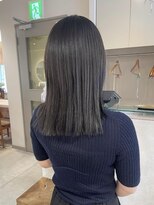 キャンバス バイ ネオリーブ 横浜西口(Canvas by neo.)&nbsp;切りっぱなし ミディアム ブルーグレー sn