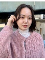 スリー スタンド(THREE STAND)&nbsp;ボブ×ハイライトカラー